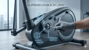 elipsinio treniruoklio prieziura